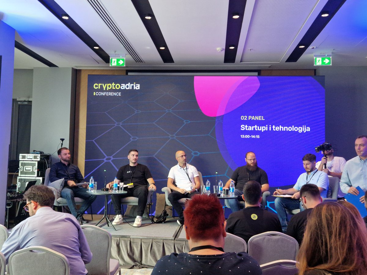 🚀 Today, our ICP.Hub Balkans was represented at the <a href="/cryptoadria_com/">Crypto Adria</a> Conference in Banja Luka. Here's a quick recap of the exciting moments we captured! 1/8🧵