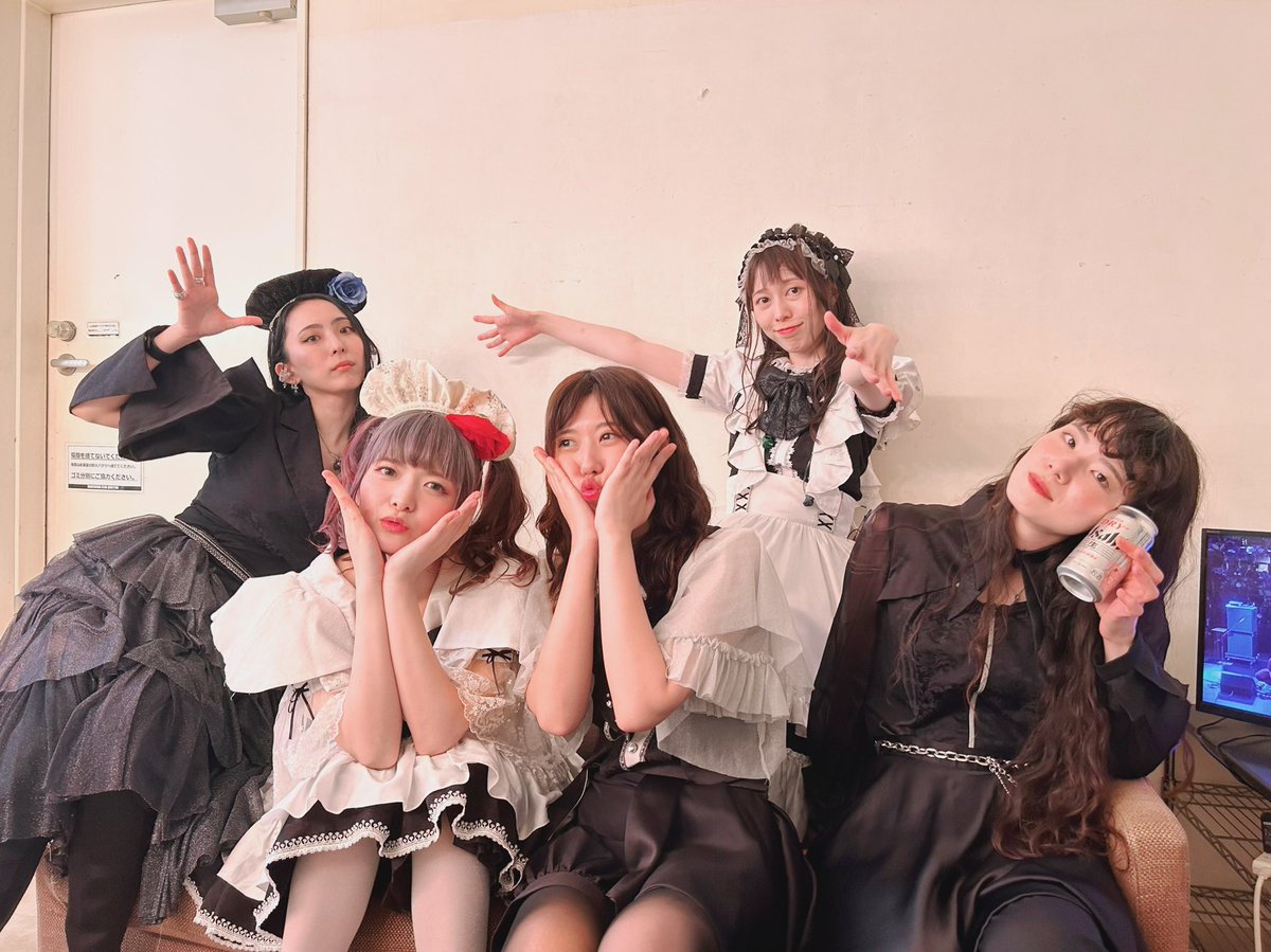 BAND-MAID 10TH ANNIV. TOUR] day15 HIROSHIMA 本日は皆様ご来場
