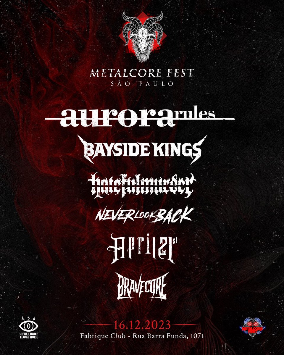 Link para comprar ingresso para o Metalcore Fest São Paulo 🎟️ shorturl.at/yJOP6 🎟️
Corre e garante logo no primeiro lote heim!!🔥👀
#metalcorefestsp
#metalcorefestsaopaulo