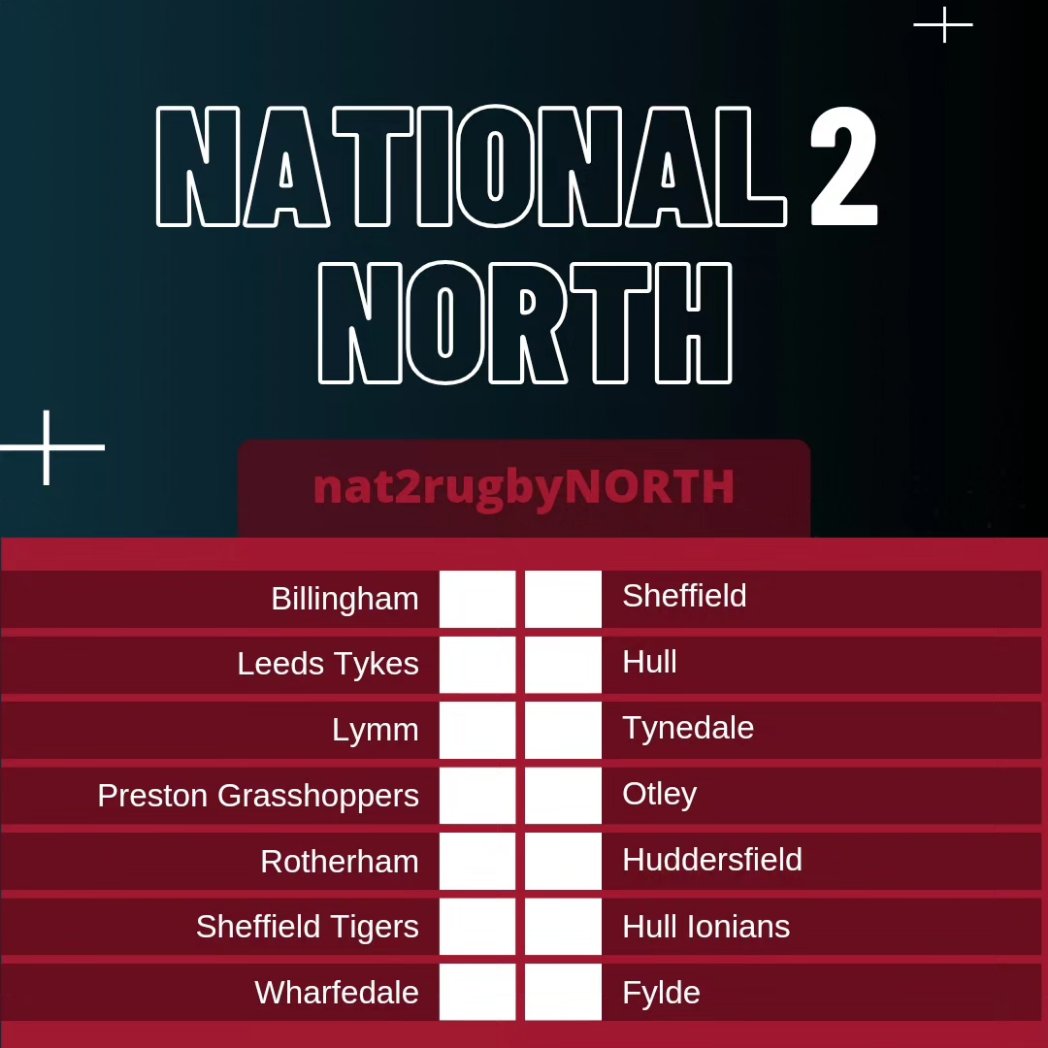 Today's fixtures in National League North. #Nat2N