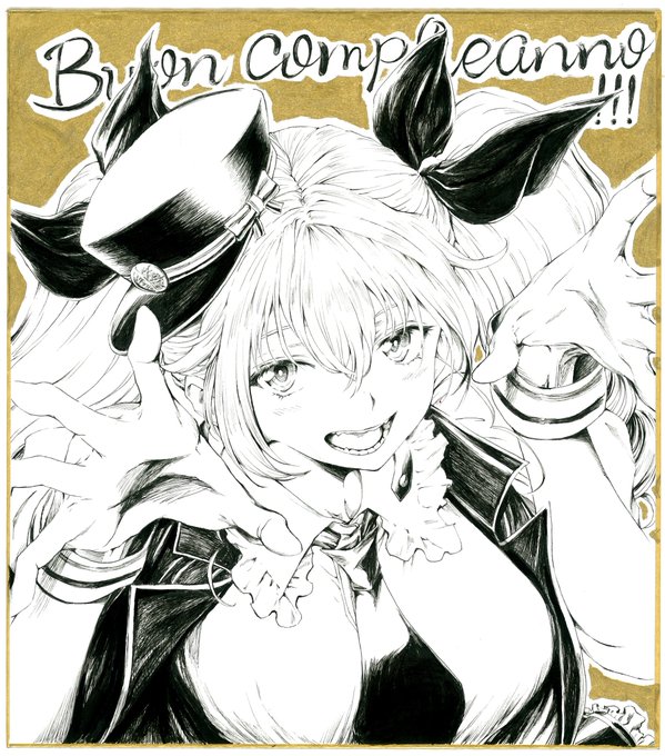 #アンチョビ生誕祭2023 #アンチョビ生誕祭 遅くなりましたがこちらの色紙を山戸呉服店さんに寄贈させていただきました!Buon compleanno!! ドゥーチェ! 