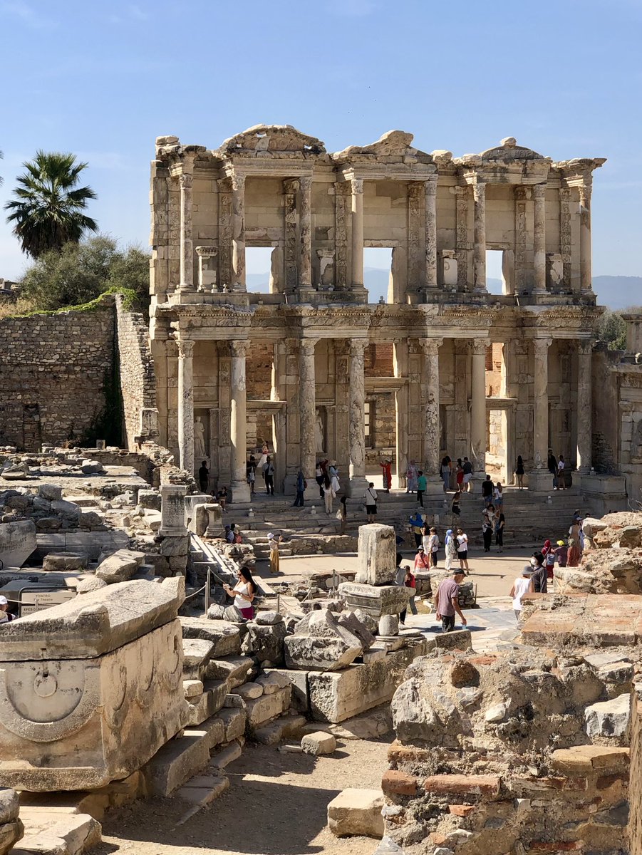 FranJJR87's tweet image. ✨Efes✨

#AncientGreek #RomanEmpire #LibraryOfCelsus #Efes #Ephesus #Selçuk #Izmir #Türkiye