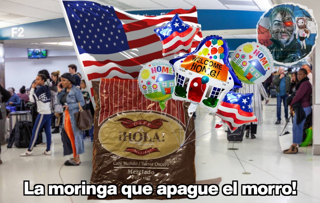 -Se desapareció de momento!
+Así mismo,le habrá pasado algo?

El café...