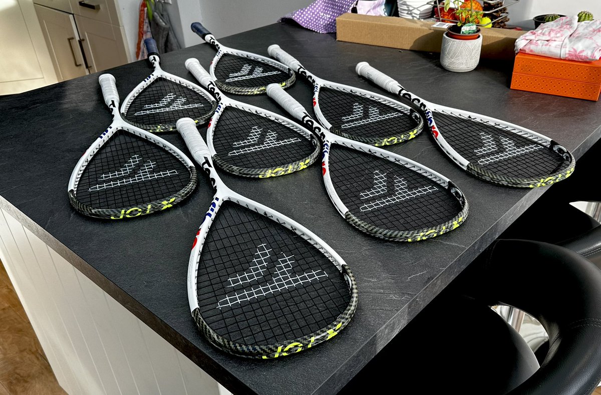 The String Doctor (@stringdoctor79) on Twitter photo A few <a href="/tecnifibre/">Tecnifibre</a> Carbo 125 X Tops strung last night.... these ones are special ๐ ๐ฅ A few <a href="/tecnifibre/">Tecnifibre</a> Carbo 125 X Tops strung last night.... these ones are special ๐ ๐ฅ