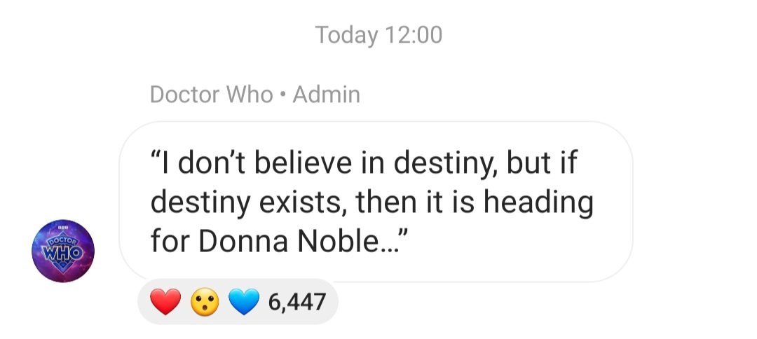 KerriOlorcain's tweet image. Whats in store for donna noble ? #subwavenetwork #doctorwho