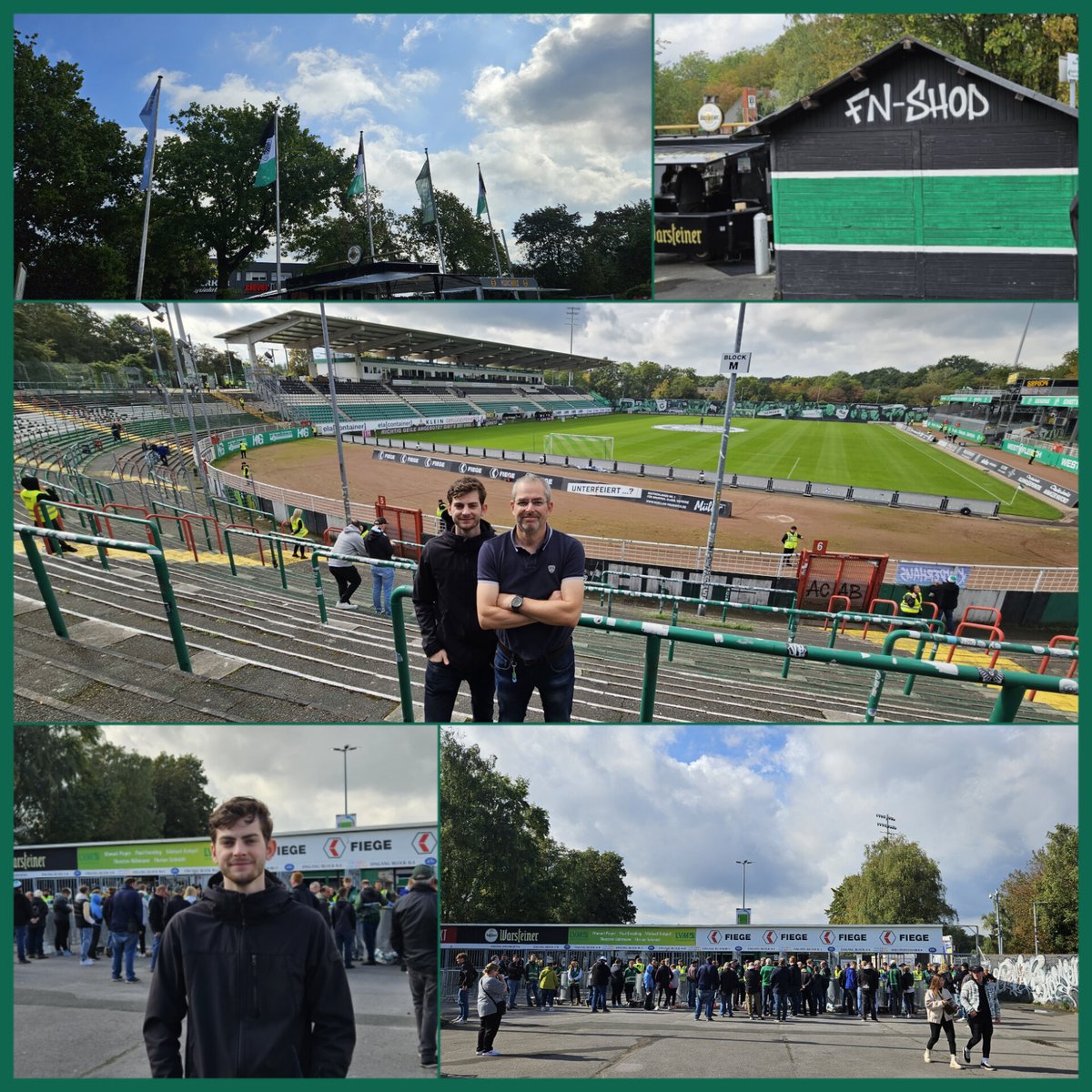 Heute beim Spiel @Preussen06 - @vfbluebeck in die @3_liga - #münster #preussen #lübeck #3liga #groundhopping