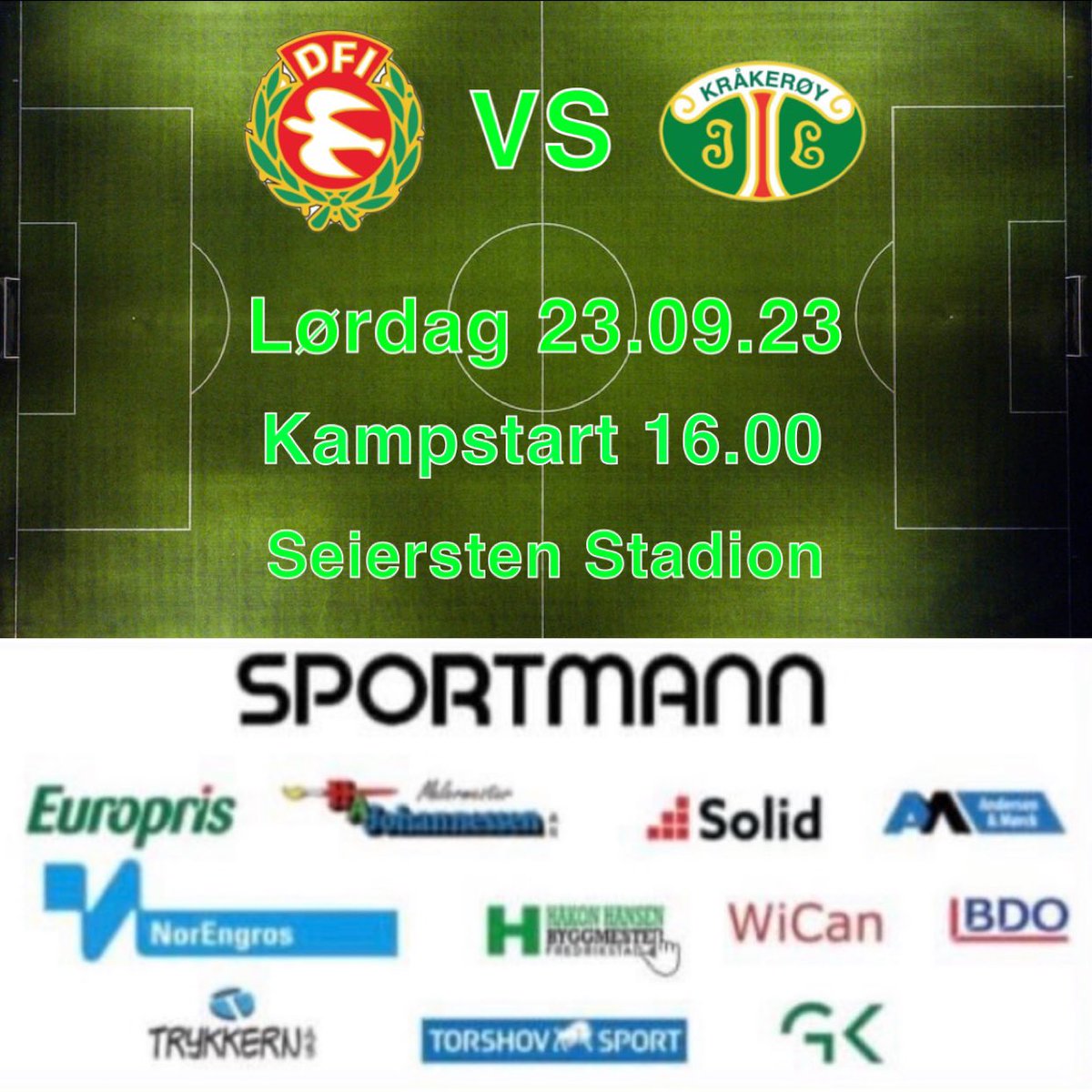 🤩 Kampdag 🤩

Guttane tar turen til Drøbak for en av årets tøffeste utfordringer! 

🏆 21. runde Amedialigaen
🆚 Drøbak-Frogn IL
🕰️ 16.00
🏟️ Seiersten Stadion

Ta turen til Drøbak og støtt guttane i jakten på poeng i en skikkelig toppkamp 🤍💚

#forzakil