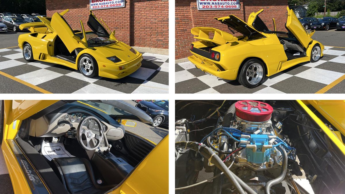 OreBobby's tweet image. This Lamborghini Diablo Replica Will Make You Do A Double Take #news #EngineSwaps  carscoops.com/2023/09/is-thi…