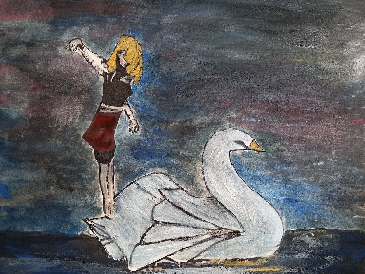 Celsius62346897's tweet photo. It is hard to keep a balance between dreams and reality, (this is a hand painted print). https://t.co/l2dS221SxS 15xtz, #nft #nftart #tezos #tezosart #tezosnft #objkt #objknft https://t.co/ZNARNpuUOA
