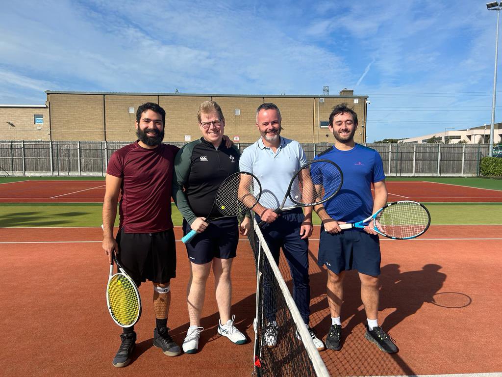 Mens doubles plate and shield finals 🎾