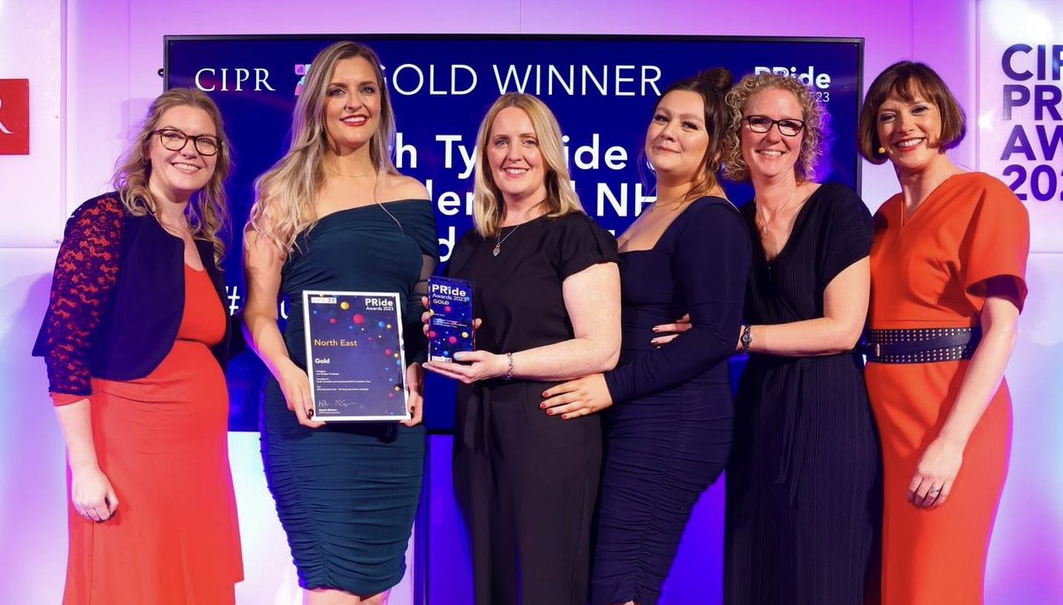LaurenRob87's tweet photo. We’ve won 4 GOLD #PrideNE Awards 🤩

🏆Internal comms - The BIG Team Talk
🏆Healthcare/wellbeing - The BIG Money Team Talk
🏆Best channel - Our People Podcast
🏆Low budget - Nursing Recruitment 

Lots of hard work went into these, blood, sweat and tears too! Super proud of us 🤩 https://t.co/JqiVVKQeQ2