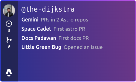 mhdcode's tweet photo. @astrodotbuild 🚀 #BuiltWithAstro https://t.co/P6ss5JXh7H