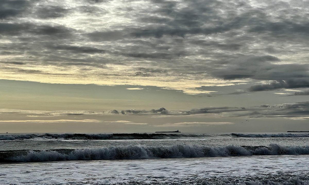 TomCadwallender's tweet image. ‘That’ll be the Day’ Alnmouth Bay, in the fabulous county of Northumberland. #mypatch