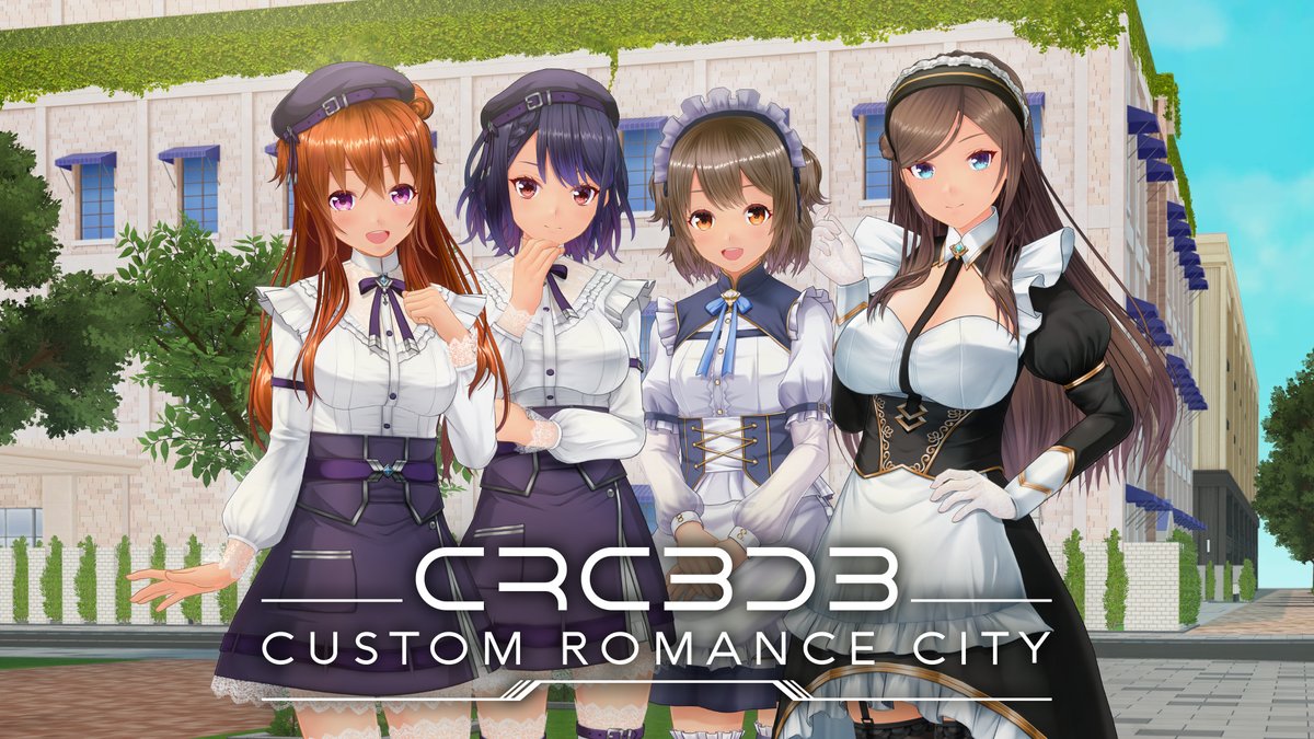 【更新情報】CRC3D3 -カスタムロマンスシティ3D3-オフィシャルページ更新しました！ 是非チェックして下さいね！ crc3d3.jp