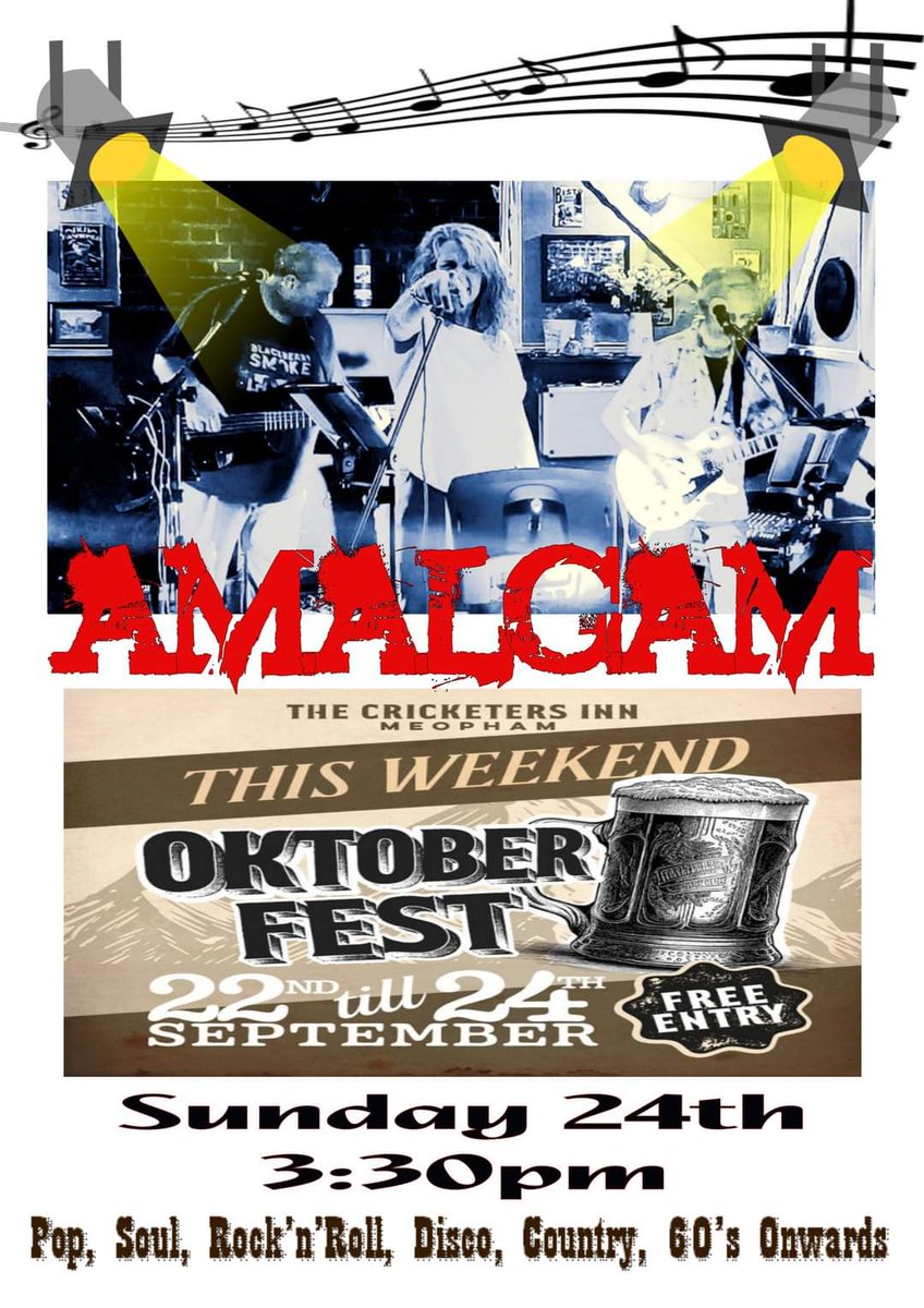 Cricketers_Inn's tweet photo. Our beer festival is on today and again tomorrow. Some great bands playing https://t.co/XaQJFEZBnF