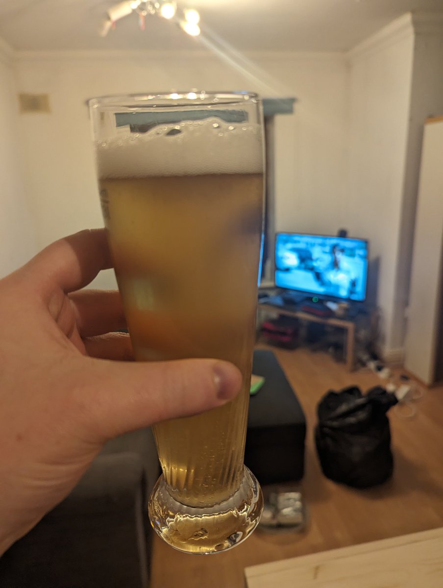 My homebrew is the correct amount of bubbly