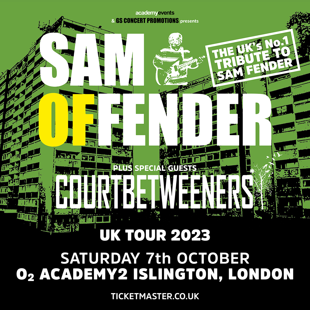 Sam Offender is the ultimate tribute to Sam Fender. Don't miss out on a setlist featuring all of Fender's biggest hits - here on Sat 07 Oct. Support from <a href="/Courtbetweeners/">COURTBETWEENERS</a> 🎸

Grab your tickets 👉 amg-venues.com/c9QQ50POg2T