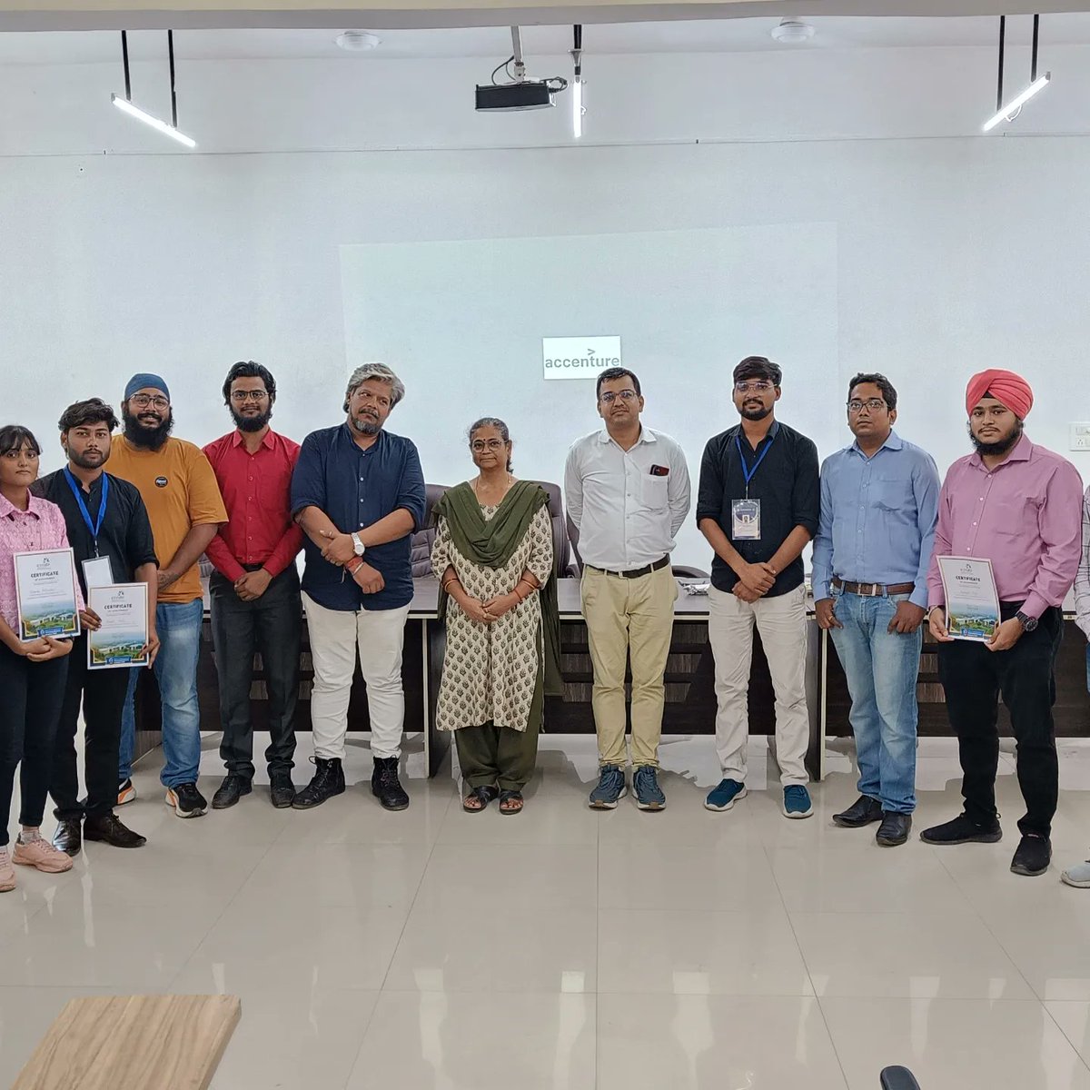 iicAith's tweet image. We successfully conducted the Pitching event in collaboration with I-Create Gujarat where our three Startups have successfully recieved grants.
We also conducted the internal screening of SIH the same day.
#icreate #startups #internalscreening #sih2023