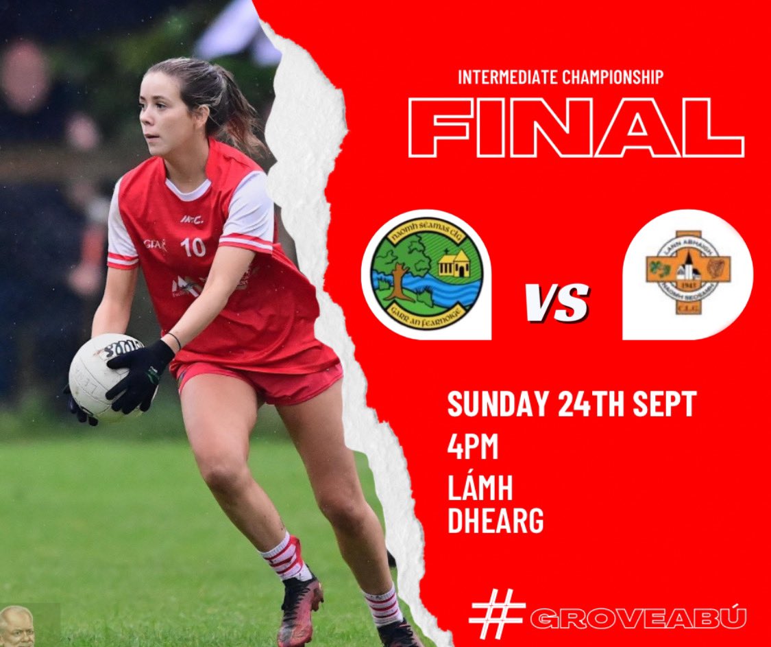 west_wellbeing's tweet photo. Wishing our good friend @JonesyJ43 and his Naomh Séamas Clg Senior ladies good luck in tomorrows Intermediate Championship Final 🔴⚪ https://t.co/HIopjrJhpb