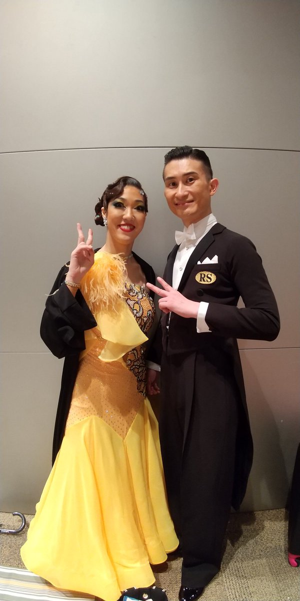 tnkstwi's tweet photo. 最後に総合優勝カップル📸
今日はバンド生演奏による競技、お客様からのたくさんの声援でとても盛り上がった大会でした✨
応援してくださいました皆様、ありがとうございました!
#2023FC #TNKSダンサーズ #競技ダンス #社交ダンス https://t.co/trS7qGuMc4