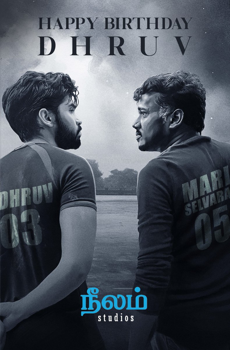 officialneelam's tweet photo. Wishing #DhruvVikram an incredible year ahead and all success💙

Wishes from team #Neelam

#HBDDhruvVikram

@mari_selvaraj @Tisaditi @NeelamStudios_ https://t.co/CA0jTgcLJo