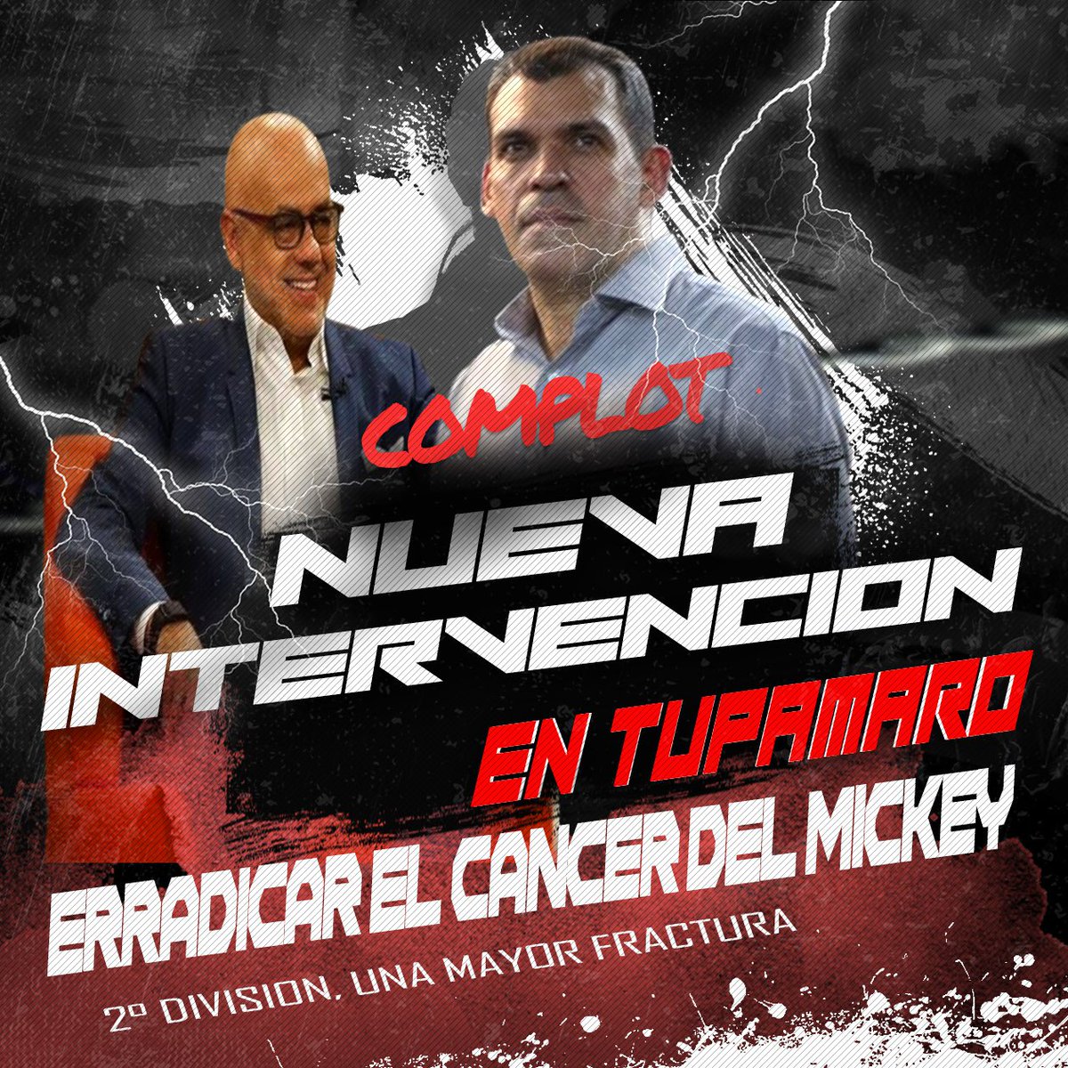 ¡Escándalo! Salió del ministerio y ahora va por Tupamaro, haciendo lobby y está tratando de influir en las decisiones políticas para intervenir nuevamente Tupamaro, lo han visto en reuniones con personajes del alto gobierno, para eliminar la corriente del Mickey