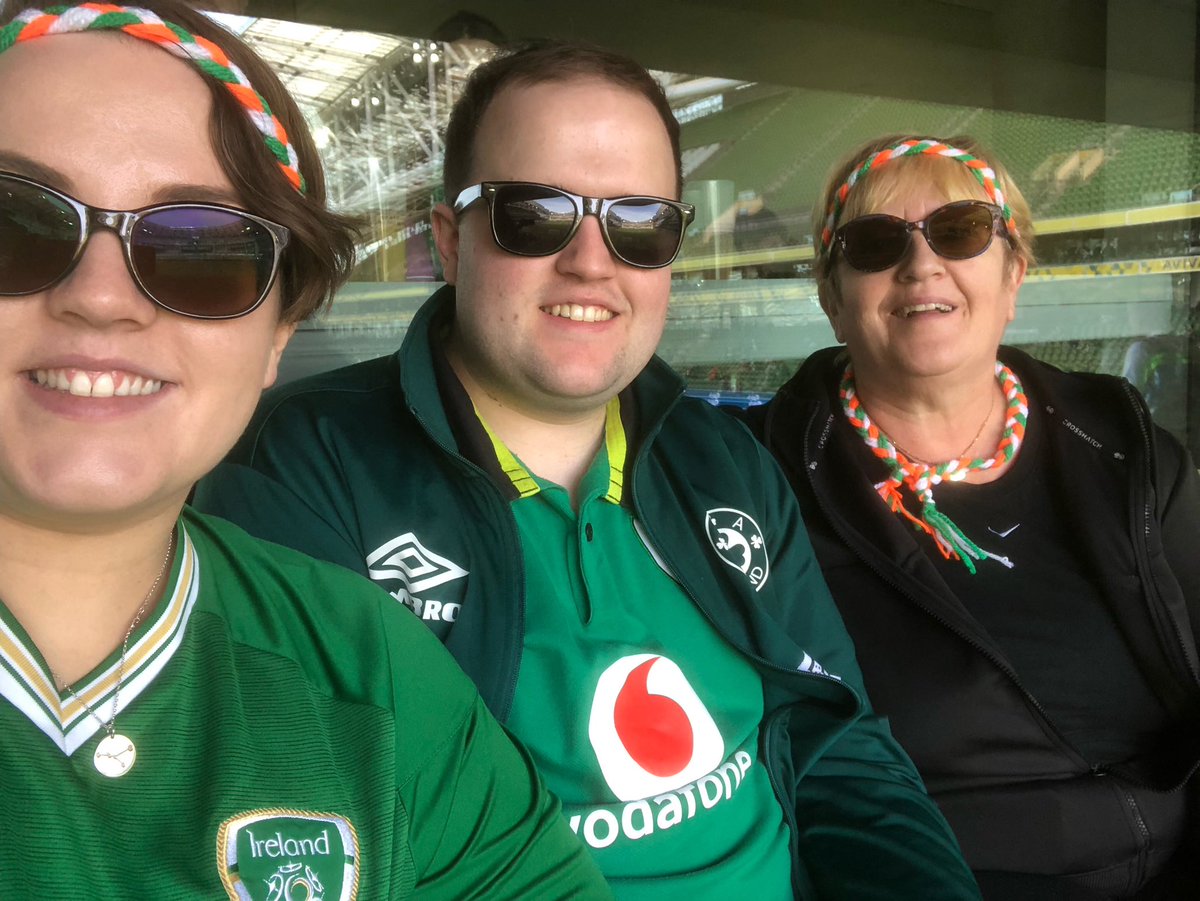 @ Aviva Stadium #COYGIG #WeAreOne #OUTBELIEVE