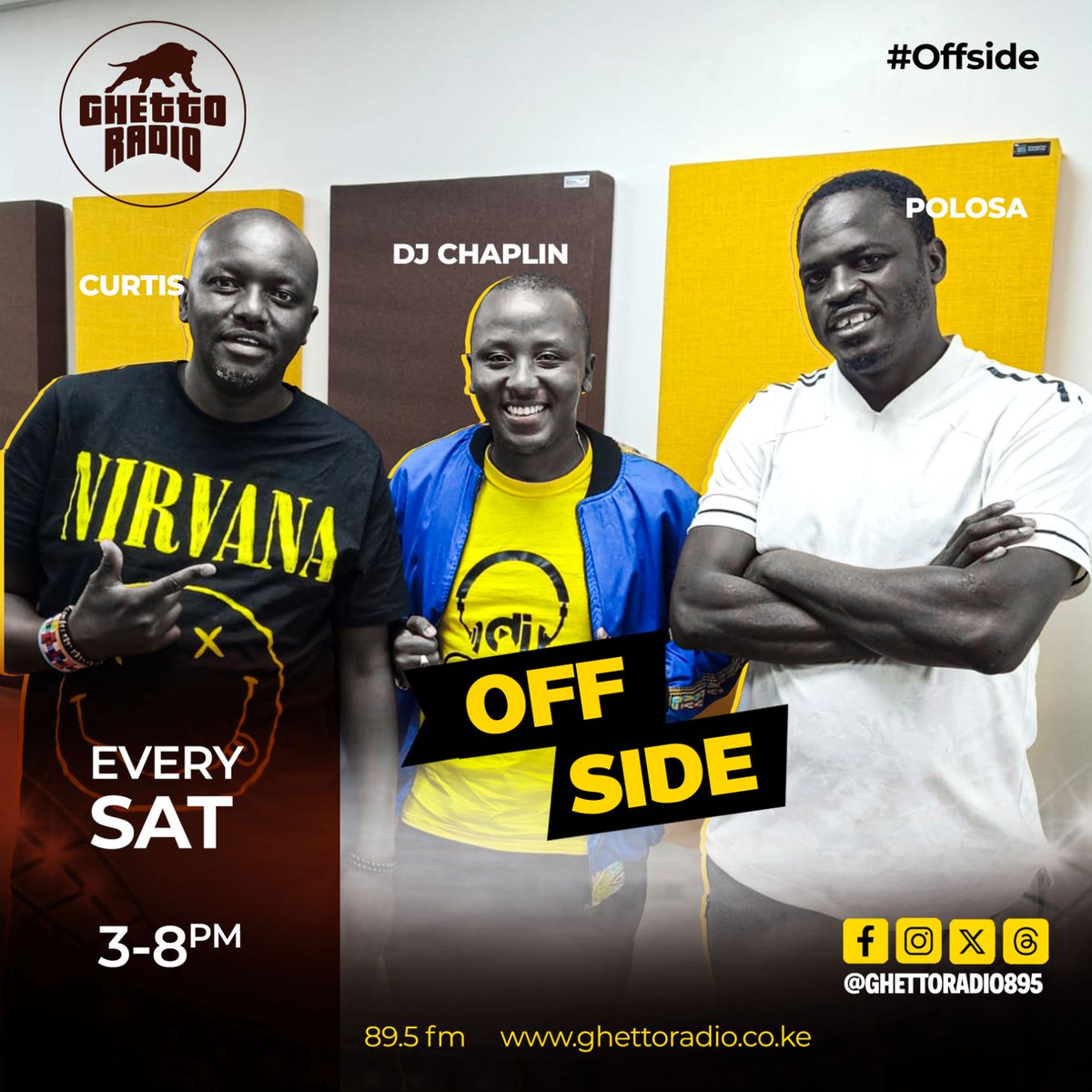 DjchaplainKenya's tweet photo. Start tweeting @GhettoRadio895 @polosa_5 @Curtiswakijeey @mojezzkabro @DjchaplainKenya 
#Offside 
#GhettoRadio895
#DjChaplainKenya https://t.co/h0EIeB4e56