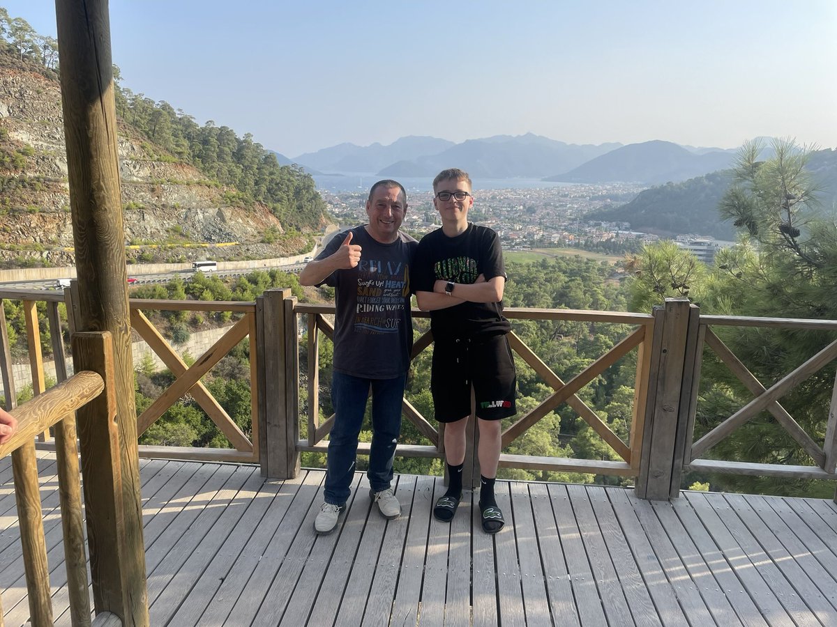 Just got back from an amazing holiday in Turkey 🇹🇷 with my boy (now big H) ❤️ xxx