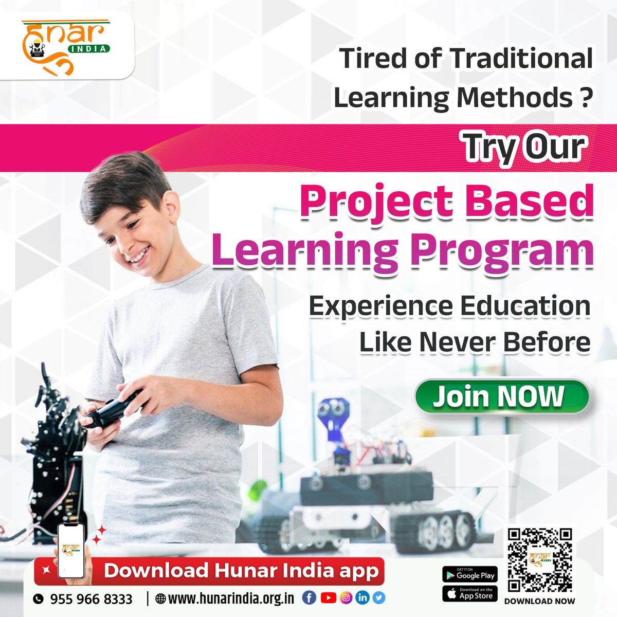HunarIndiaOrg's tweet image. Project-Based Learning is not about textbooks or those boring college lectures. It&apos;s about the wisdom learnt from real-world application. I
Join Now: hunarindia.org.in/project-work/s…
.
.
.

#ProjectBasedLearning #SolarTrackingSystem #ProjectBasedLearning #OnlineEducation