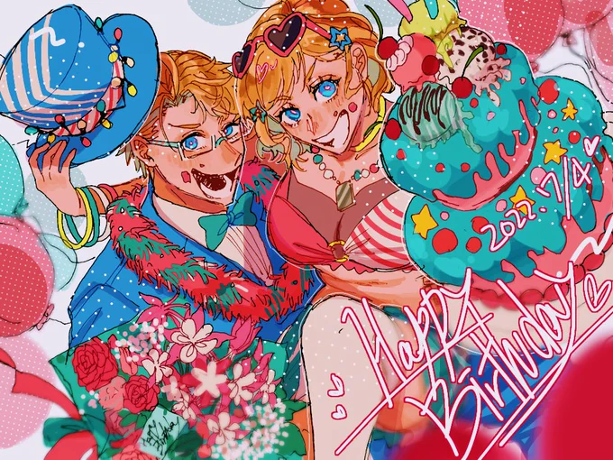 #上手いとか下手とかそういうのは関係なく自分が気に入っている絵を4枚選ぶジャンルぐちゃぐちゃ〜 