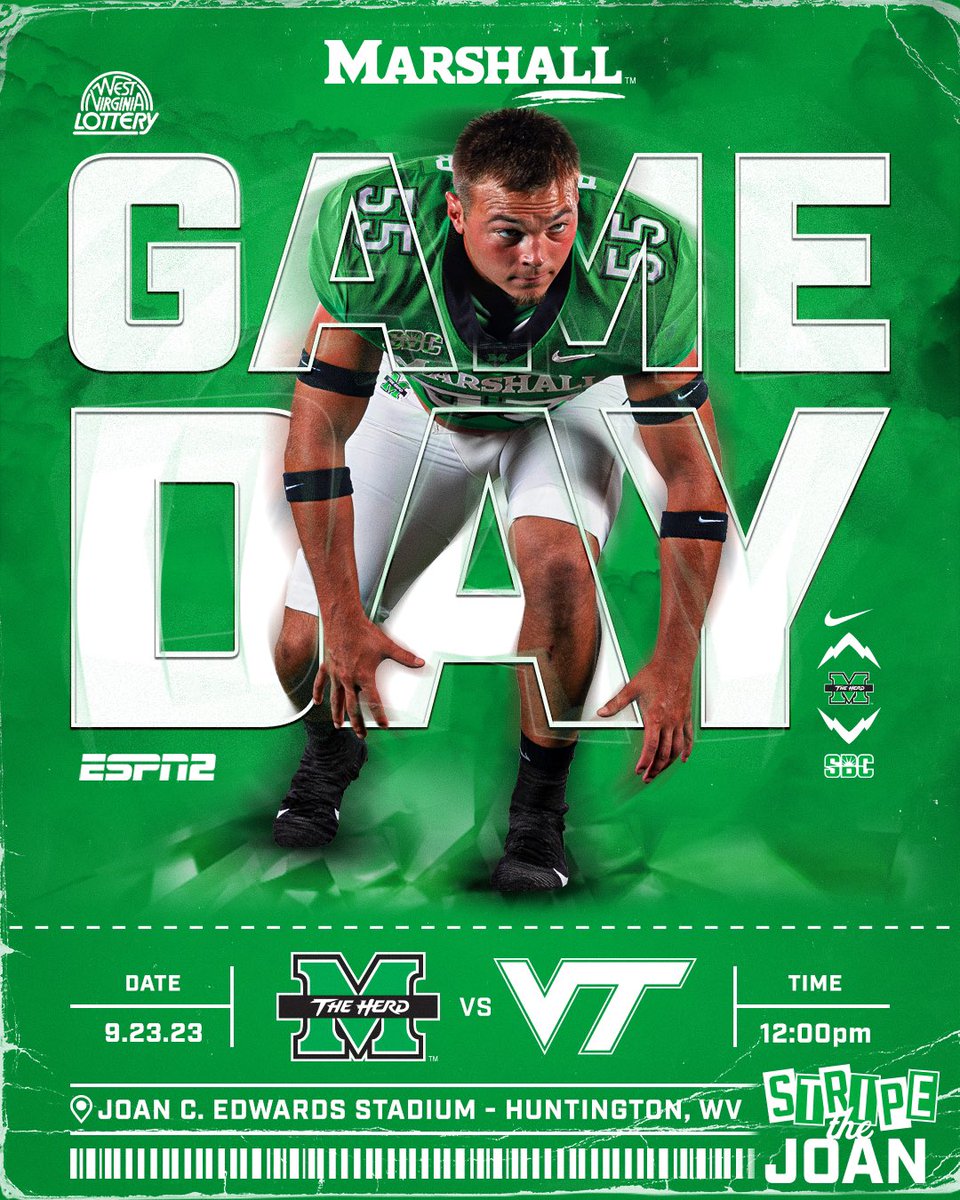 HerdFB's tweet photo. WAKE 🆙 IT’S GAMEDAY! 🟢⚪️🟢⚪️ https://t.co/Rw0gqNBXgW