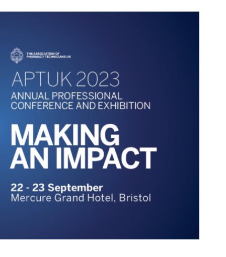 Excited to be at #aptuk2023 conference this afternoon, to discuss the key role #pharmacytechnicians have to play in #genomics! ⁦@SWGenomics⁩ ⁦@NHSgms⁩