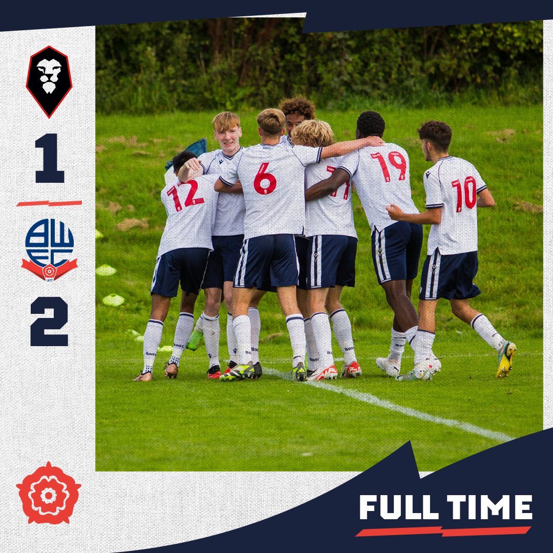 Bolton Wanderers B Team and Academy tweet media