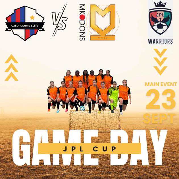 Our U16s Elite Girls travel to Milton Keynes to face MK Dons - 1pm Kick off ⚽️