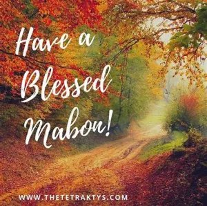 Mabon wishes all,  a time to say goodbye to summer &amp; honour the abundant harvest, express gratitude for the gifts of the Earth, find balance within ourselves. Enjoy your festivities tonight however you choose to celebrate. Being outside and fire will feature in my celebrations.