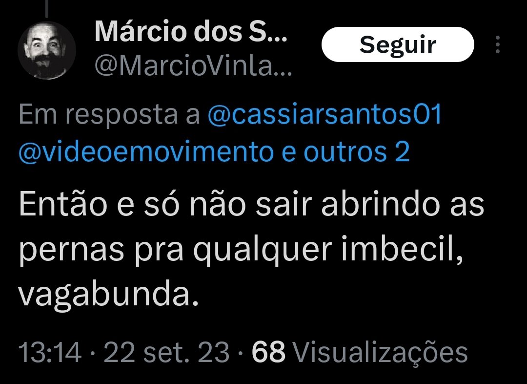 Quem ajuda a denunciar esse sujeito?
@ Marcio Vinland