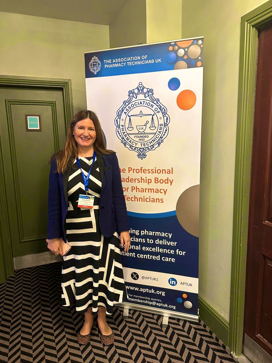 TiffanyCPharm's tweet photo. Very proud of our Cancer Pharmacy Technicians presenting at the APTUK conference this weekend - Shining in the Southwest/Advanced Clinical Pharmacy Technicians! #APTUK2023 #PharmacyTechnicians #GWH #CancerPharmacyTechnicians https://t.co/Ra5UYAU9L6