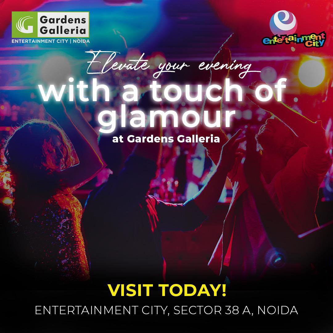 Step into the night and let the music guide your soul at Gardens Galleria Nightclub Mall! 🌃🎶 

Visit now ✨
.
.
.
#NightlifeElevated #GardensGalleria #trending #explorepage #followforfollowback #music #likesforlike #gardensgalleria #noida