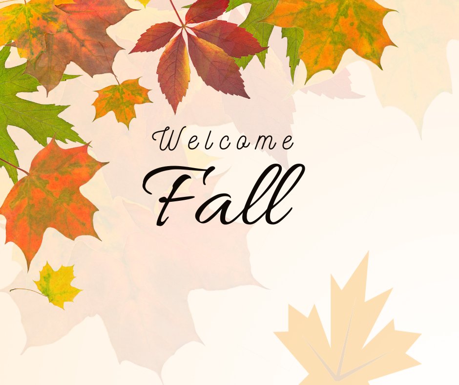 CooperCityGOV's tweet photo. Happy #FirstDayofFall, friends! 🍁🍂 Let’s celebrate the start of this season with all its beauty and abundance. Here’s to celebrating the fall weather and the many happy memories to come this season! #CelebrateFall 🍁 https://t.co/iHIKoDcSgn