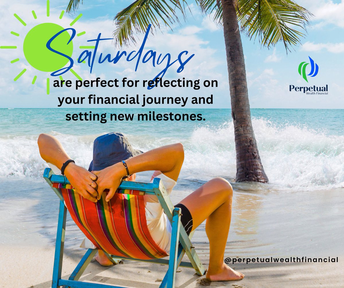 CKlamo's tweet image. Saturdays are perfect for reflecting on your financial journey and setting new milestones.
#FinancialGoals #ProgressReview #WeekendPlanning