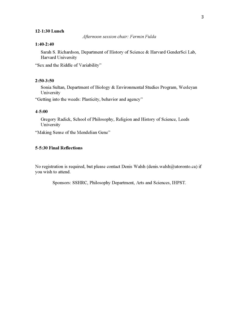 UofT_IHPST's tweet photo. Don't miss today's workshop at the IHPST, where experts will continue discussing the intersections of language, history, gender, and science. #EvelynFoxKeller #IHPST #ScienceAndSociety Presenters and sessions: https://t.co/d1iCmG8LVo @FerminFulda https://t.co/M3g4wFwPxc