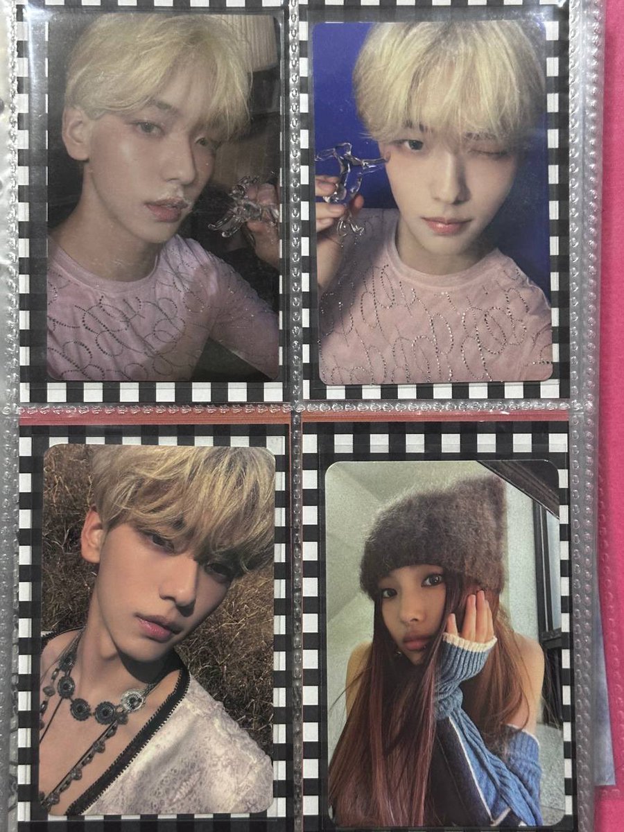 yawnzznpp's tweet photo. WTS 

 bluebook pcs + newjeans ver + id
RM45 inc postage

message card pcs + newjeans ver
RM45 inc postage

hyein shopee 
RM25 

hyein season greetings set + group set
RM15 for all

- price exc postage only 
(wm RM9/em RM15)
- can nego

#pasarNewJeans @PasarNewJeans https://t.co/DQQi3rgBAe