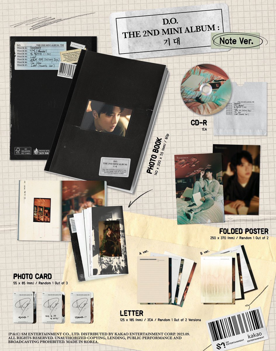 pcycarteu's tweet photo. GIVEAWAY FOR EXOLS: 

1 winner will get a SEALED D.O 2ND MINI ALBUM NOTE VER. ✨✨

╰ mbfm
╰ rt &amp; like this tweet
╰ retweet tweets under #sphysells 

ends tba 🫶 https://t.co/mAILST8ukt
