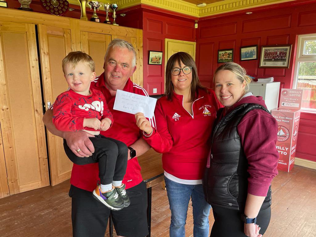 Draw Winners! 

-  €1,000 for Pauric Ryan from Milford.
- €200 Voucher for LennonSide Butchers: Kerri O'Donnell.
- €100 for Boyce Travel: Eva Blaney and Brian Boyce 
- €50 Voucher for Bridge Bar Rest. Ann Hughes from Rathmullen
- €50 Voucher for Gibson Tyres: Kathleen Duffy