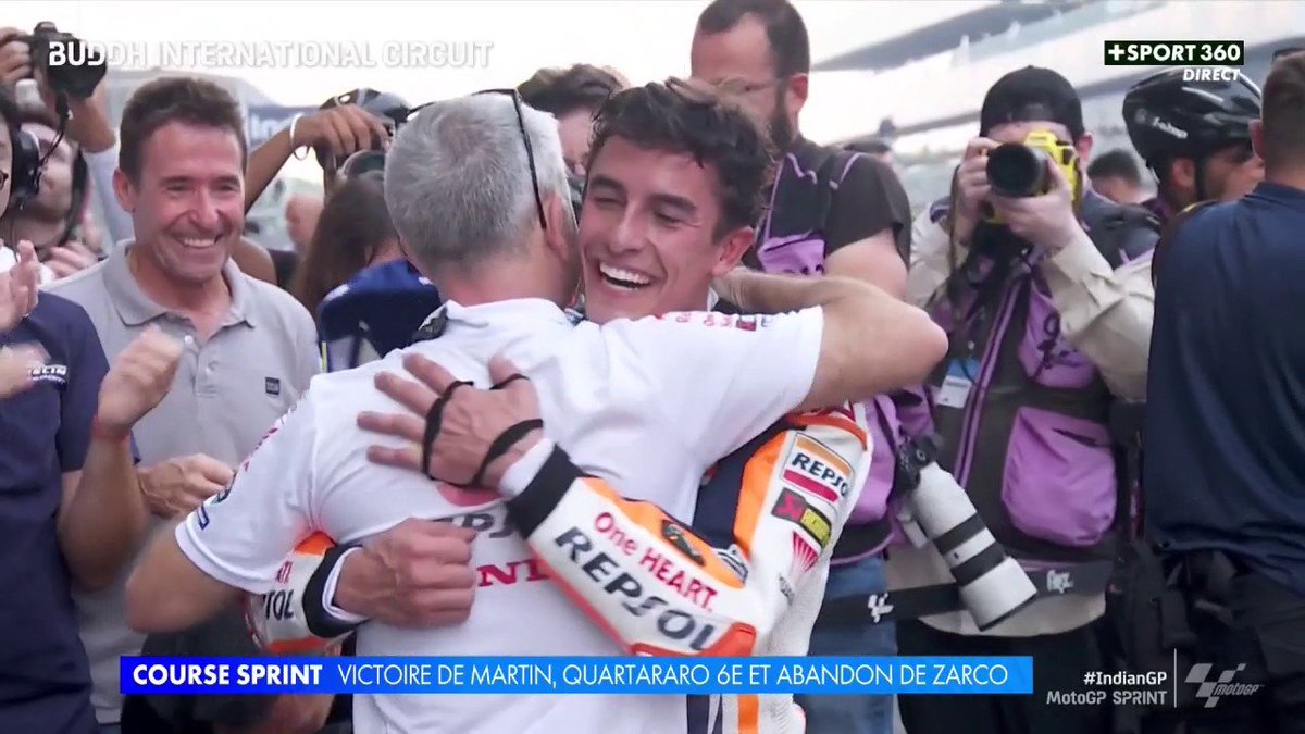 CanalplusMotoGP's tweet photo. 👊 #MarcIsBack ? 👊
#IndianGP🇮🇳 https://t.co/fbh3xnn9gJ