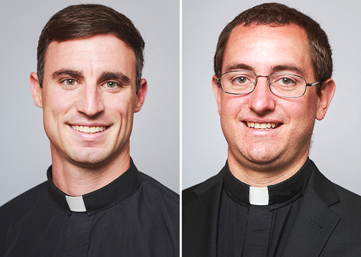 This morning, Sept. 23, Thomas Elitz, SJ, and Brendan Gottschall, SJ, will be ordained to the diaconate at the Church of St. Ignatius Loyola in Chestnut Hill, MA, at 10 am. Please keep them in your prayers as they prepare for their ordination to the priesthood next June.
