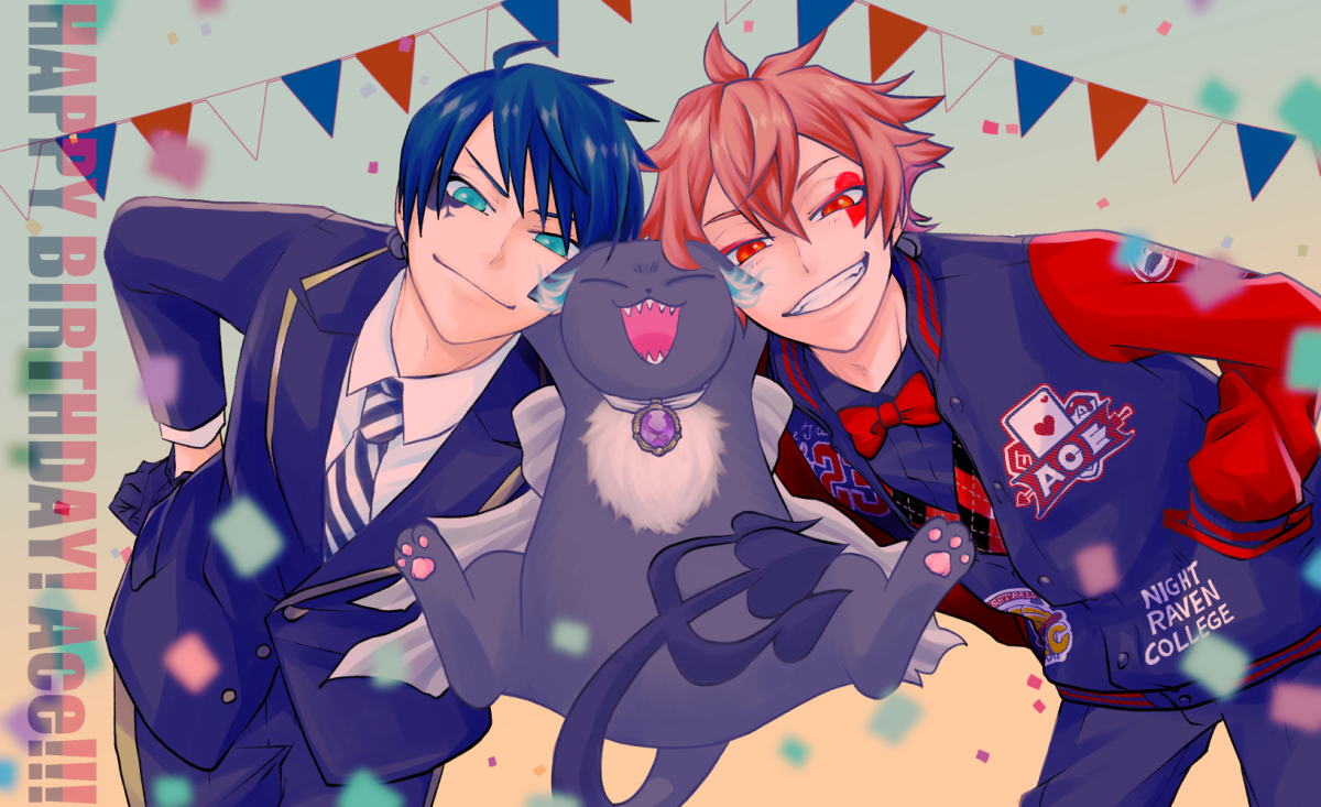 ♥️くんお誕生日おめでとう～～～!!🎂🥳🎉

新規絵間に合わないので3年分の再掲ですすみません😭 