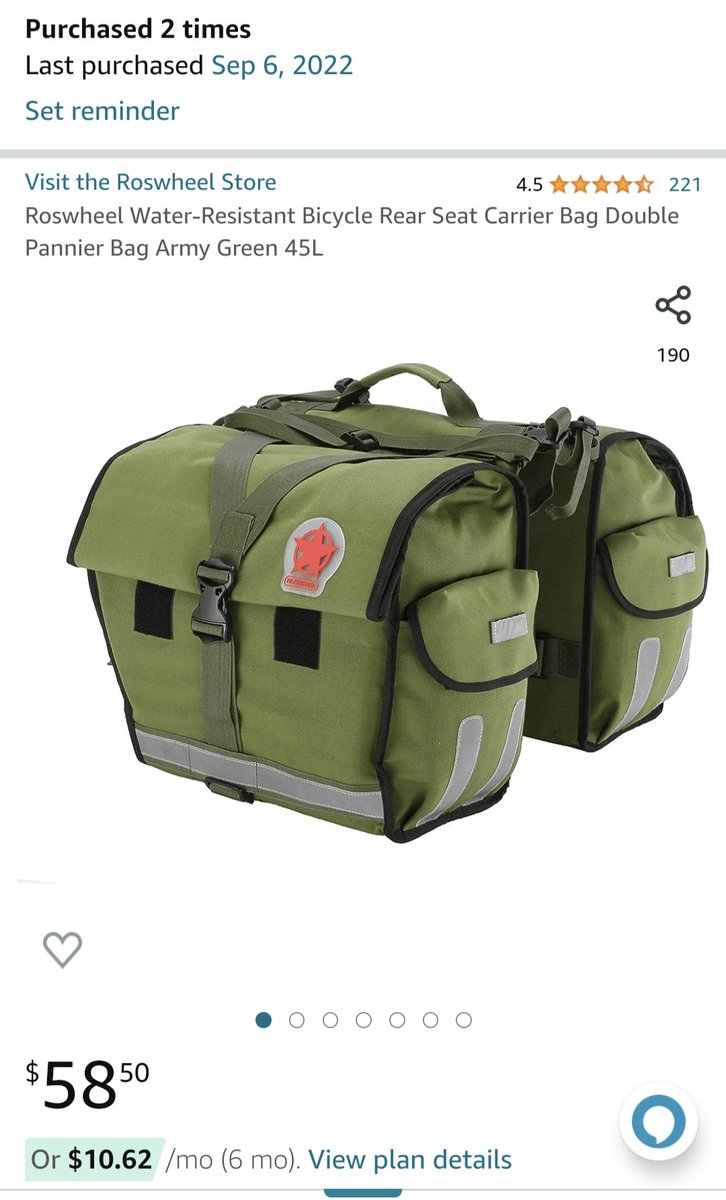 MatthewSpoor's tweet photo. @robutterback Same happened to me a while back. Forgot to secure them for the rodeo that is Ann Arbor streets and paths. Backtracked to no avail. Luckily, they're relatively inexpensive so just bought another. LOVE them. Expand to fit a week's groceries. The TARDIS of paniers! https://t.co/40i1iFScyf