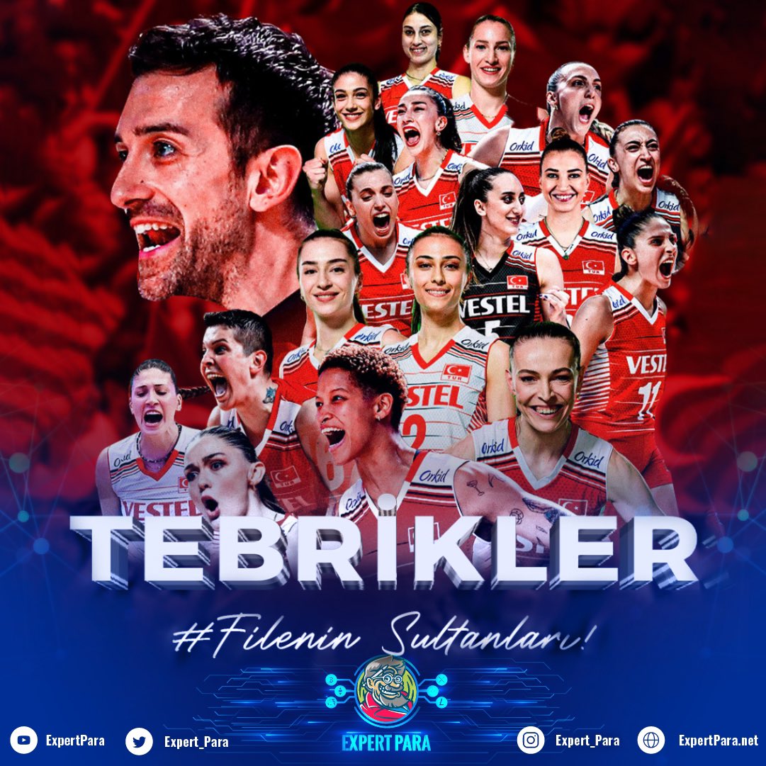 expert_para's tweet image. 🇹🇷🇹🇷🇹🇷
Olimpiyatlarda Başarılar Filenin Sultanları 🎆